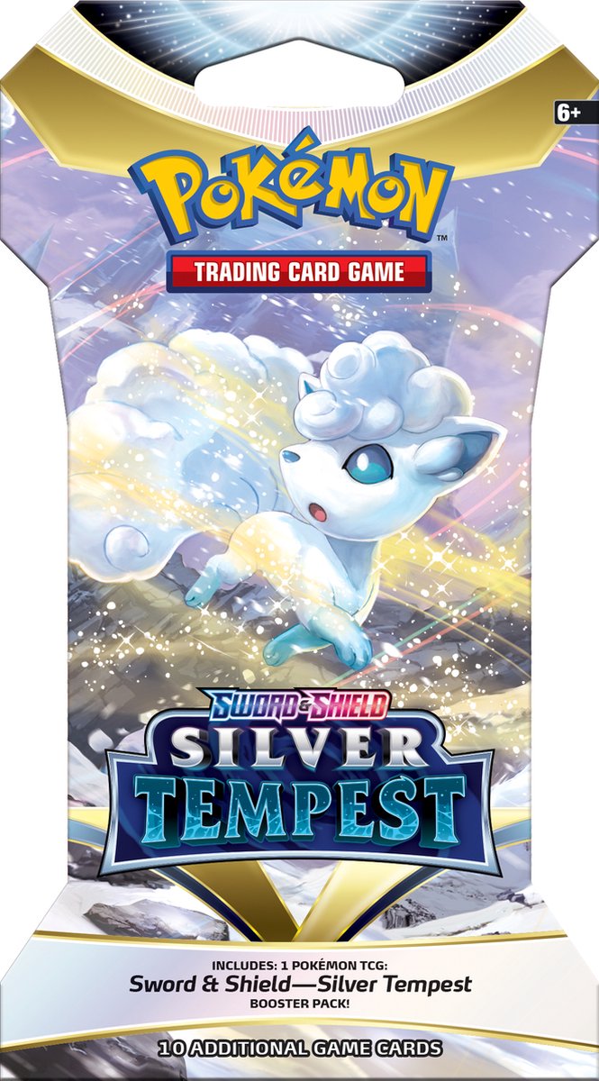 Pokemon TCG: Sword & Shield Silver Tempest Sleeved Booster