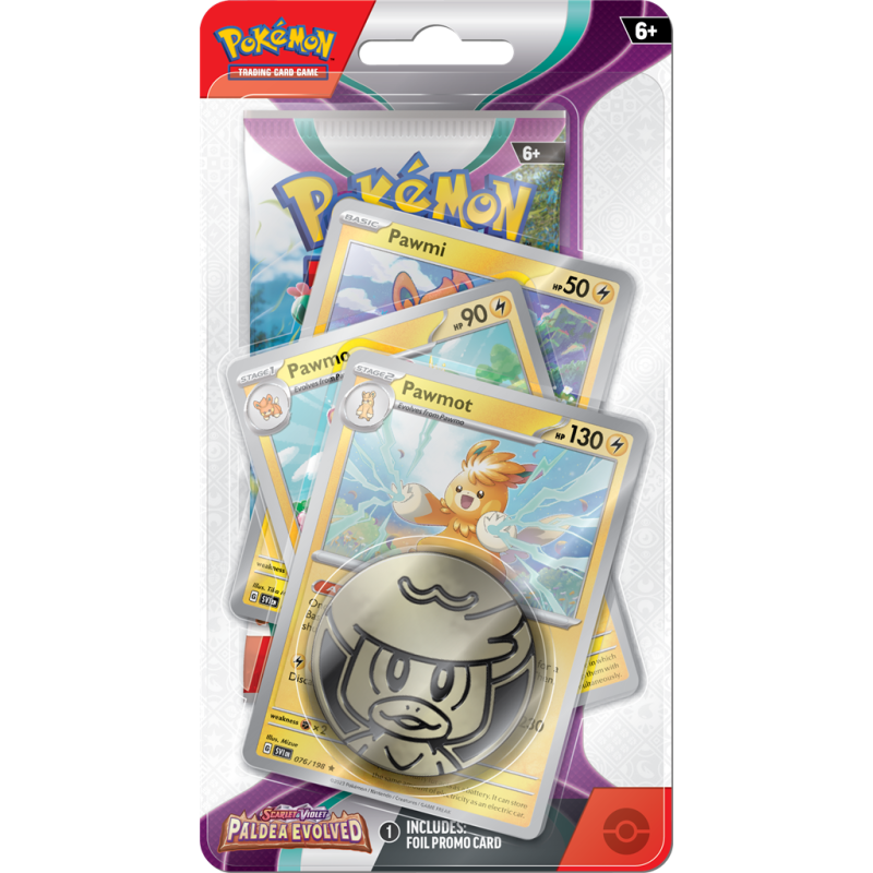 Pokémon TCG SV02 Paldea Evolved Prem Check