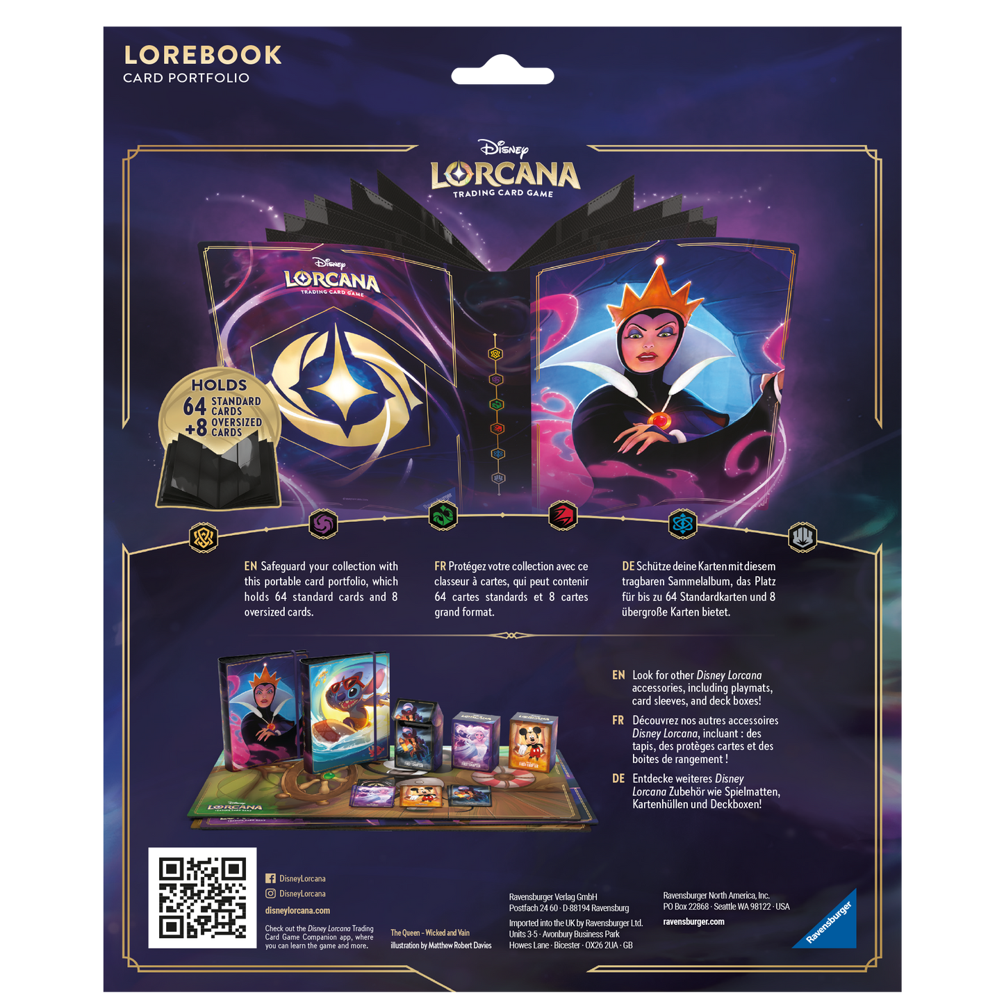 Disney Lorcana Portfolio - Evil Queen Set 3