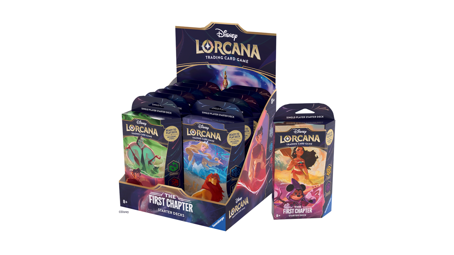 Starter VKK Disney Lorcana VE 12 Set 1 EN