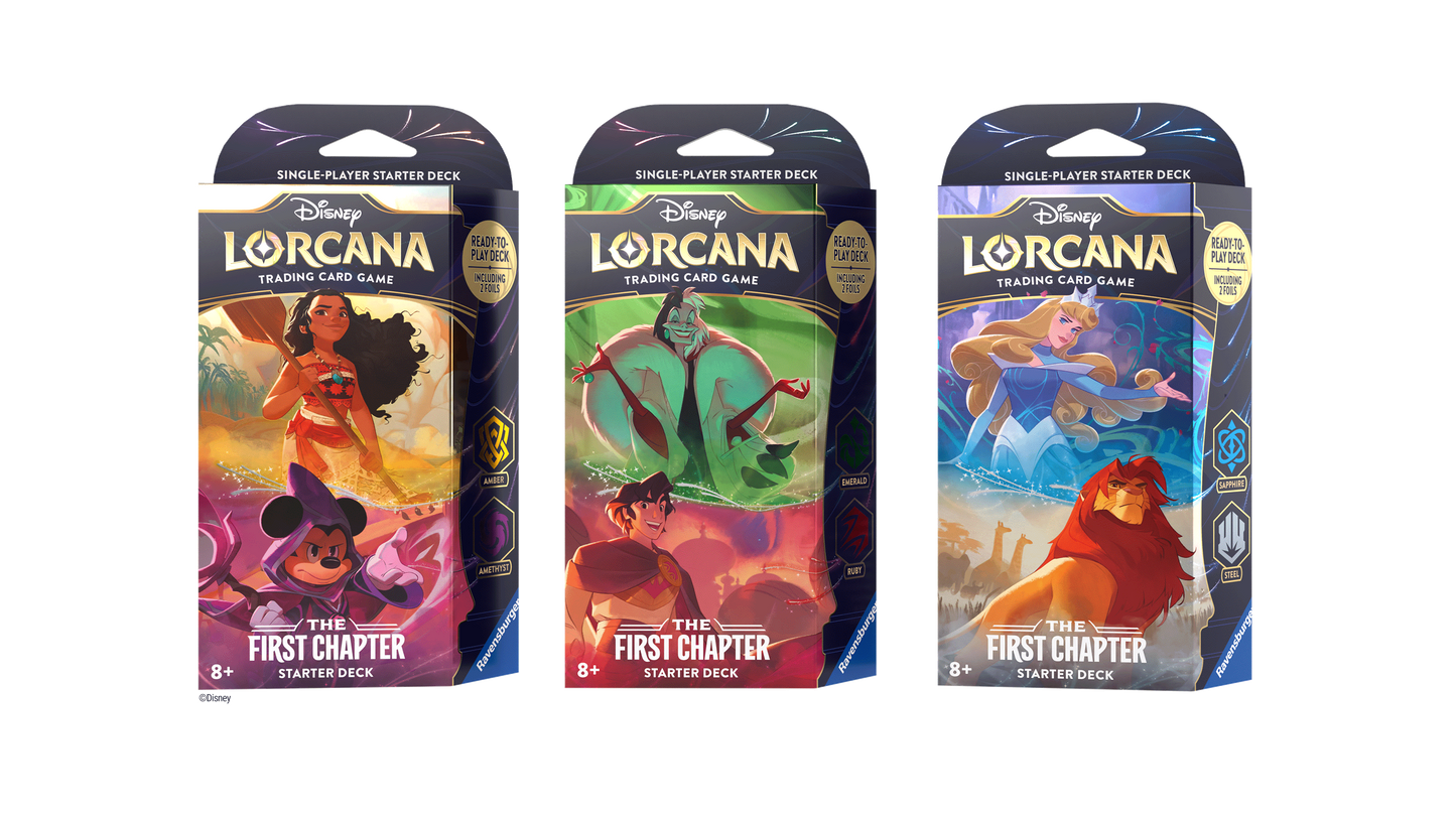 Starter VKK Disney Lorcana VE 12 Set 1 EN