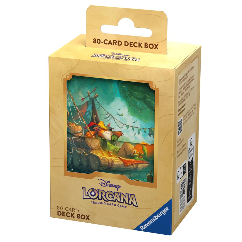 Disney Lorcana Deck Box - Robin Hood - Set 3