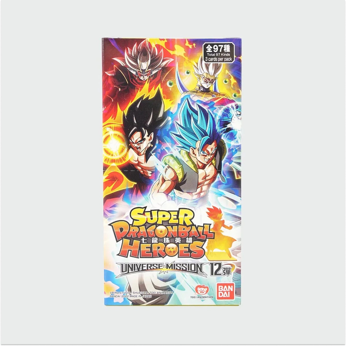 Super Dragonball Heroes Universe Mission Part 12 Booster Box