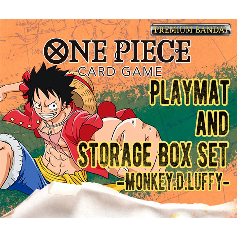 One Piece Card Game Playmat and Storage Box Set Monkey.D.Luffy